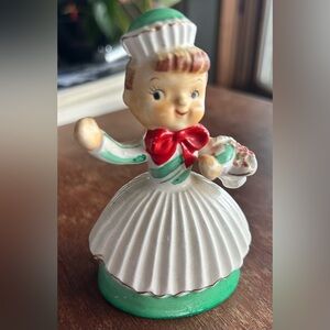 RARE Cupcake Girl 1960’s Dinner Bell